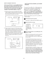 Preview for 19 page of NordicTrack C2100 Treadmill User Manual