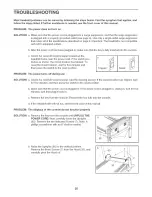 Preview for 25 page of NordicTrack C2100 Treadmill User Manual