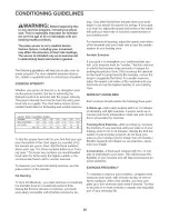 Preview for 28 page of NordicTrack C2100 Treadmill User Manual