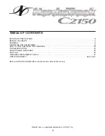 Preview for 2 page of NordicTrack C2150 NTL10805.0 User Manual