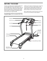 Preview for 5 page of NordicTrack C2155 Treadmill User Manual