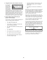 Preview for 15 page of NordicTrack C2155 Treadmill User Manual