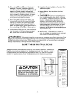 Preview for 4 page of NordicTrack C2270 NTL12950 User Manual