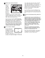 Preview for 15 page of NordicTrack C2270 Treadmill User Manual