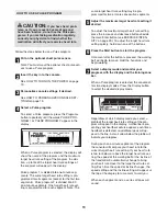 Preview for 19 page of NordicTrack C2400 30703.0 User Manual