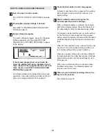 Preview for 21 page of NordicTrack C2400 30703.0 User Manual