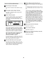 Preview for 22 page of NordicTrack C2400 30703.0 User Manual