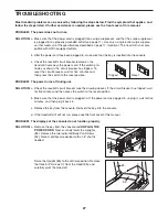 Preview for 27 page of NordicTrack C2400 30703.0 User Manual