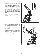 Предварительный просмотр 7 страницы NordicTrack C3 Si Bike User Manual