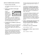 Preview for 20 page of NordicTrack C3000 Treadmill (Hungarian) Felhasználói Kézikönyv