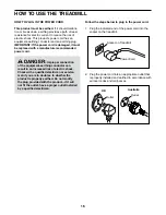 Preview for 16 page of NordicTrack C80I NETL79815.0 User Manual