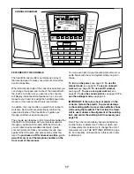 Preview for 17 page of NordicTrack C80I NETL79815.0 User Manual