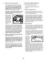 Preview for 20 page of NordicTrack C80I NETL79815.0 User Manual