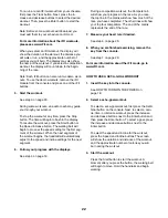 Preview for 22 page of NordicTrack C80I NETL79815.0 User Manual