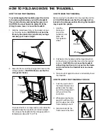 Preview for 25 page of NordicTrack C80I NETL79815.0 User Manual