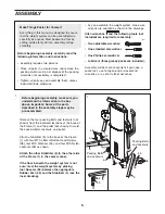 Preview for 5 page of NordicTrack Cable Cross 831.6002.1 User Manual