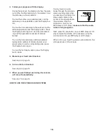 Preview for 16 page of NordicTrack Commercial 400 User Manual