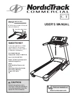 Preview for 1 page of NordicTrack Commercial CT User Manual