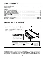 Предварительный просмотр 2 страницы NordicTrack COMMERCIAL X32i User Manual