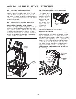 Preview for 12 page of NordicTrack CROSSWALK 8.0 User Manual