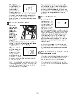 Preview for 12 page of NordicTrack Cx 105 Elliptical Exerciser User Manual