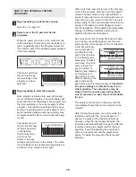 Preview for 15 page of NordicTrack CX 1050 User Manual