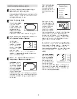 Предварительный просмотр 9 страницы NordicTrack CX 938 NEL5095.1 User Manual