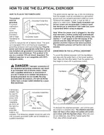 Preview for 10 page of NordicTrack CX 985 User Manual