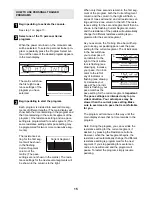 Preview for 15 page of NordicTrack CX 995 User Manual