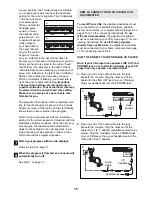 Preview for 15 page of NordicTrack CXT 970 User Manual