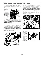 Preview for 20 page of NordicTrack CXT 980 Manual