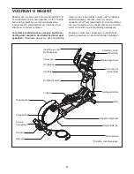 Preview for 4 page of NordicTrack E 12.0 (Dutch) Gebruiksaanwijzing