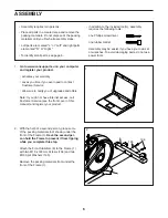 Preview for 6 page of NordicTrack E 12.2 Elliptical User Manual