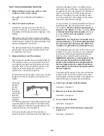 Preview for 23 page of NordicTrack E 12.2 Elliptical User Manual