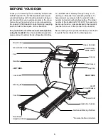 Preview for 5 page of NordicTrack E 2500 User Manual