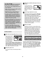 Preview for 10 page of NordicTrack E 2500 User Manual