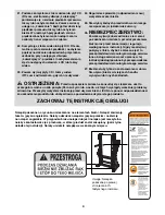 Preview for 4 page of NordicTrack E 3100 (Polish) Manual