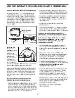 Preview for 8 page of NordicTrack E 3100 (Polish) Manual