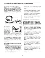 Предварительный просмотр 9 страницы NordicTrack E 3800 (Dutch) Gebruiksaanwijzing