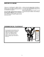 Preview for 4 page of NordicTrack E 5.4 User Manual