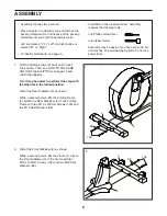 Preview for 6 page of NordicTrack E 5.5 Elliptical User Manual