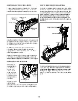 Preview for 16 page of NordicTrack E 5.5 User Manual