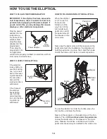 Preview for 14 page of NordicTrack E 7.0 User Manual