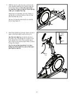 Предварительный просмотр 7 страницы NordicTrack E 8.0 Manual