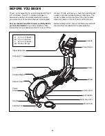 Preview for 4 page of NordicTrack E11.0 Elliptical Manual