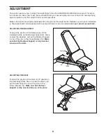 Preview for 9 page of NordicTrack E200 Bench Manual