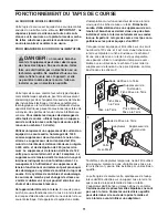 Preview for 11 page of NordicTrack E2900 Treadmill (French) Manuel De L'Utilisateur