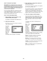 Preview for 18 page of NordicTrack E4.1 Elliptical User Manual