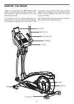 Preview for 4 page of NordicTrack E480 User Manual