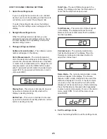 Preview for 25 page of NordicTrack E7.52 User Manual